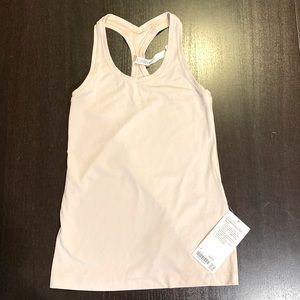 Lululemon Cool Racerback Tank II Nulu in Feather Pink Size 8 (New with Tags)